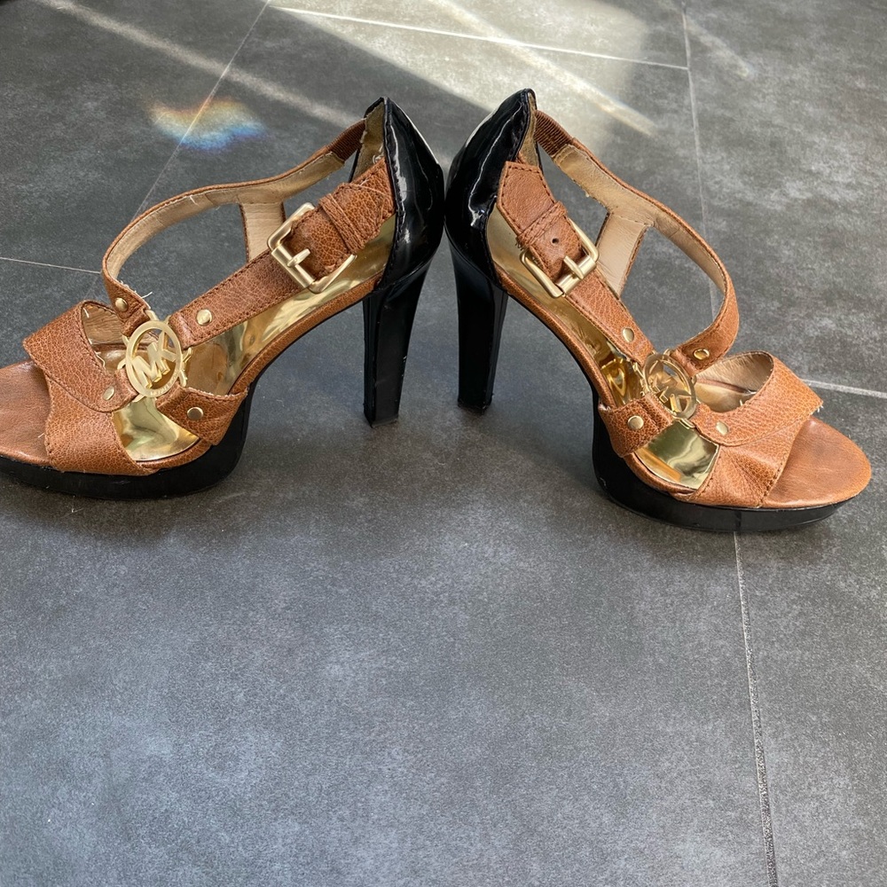 Leather Michael Kors Stilettos